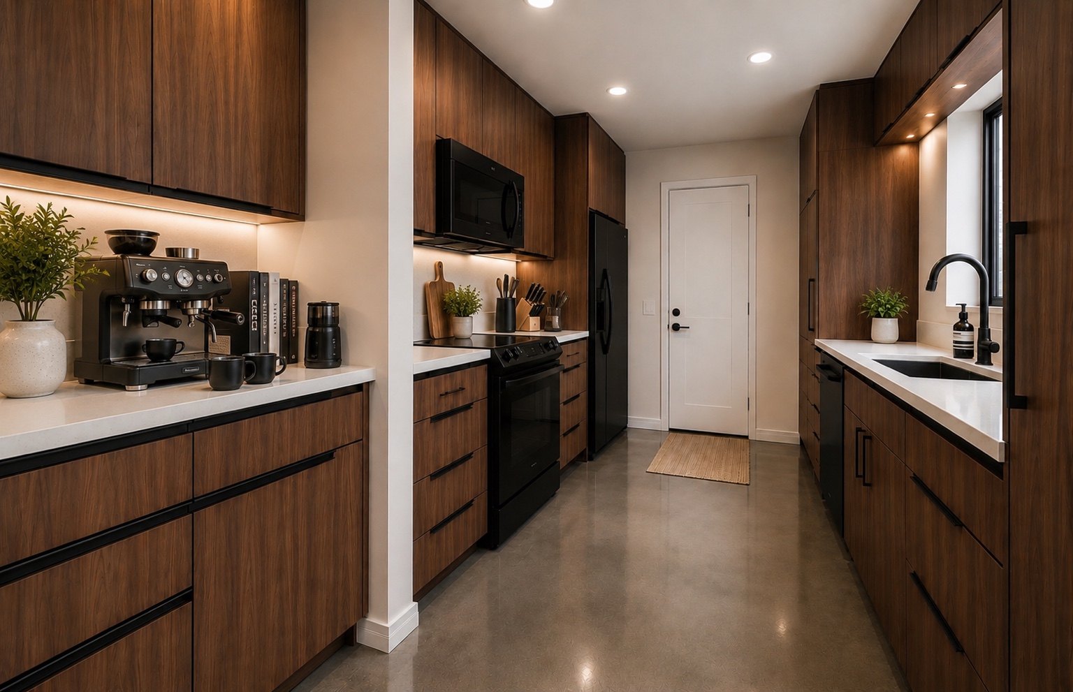 Kitchen after remodel